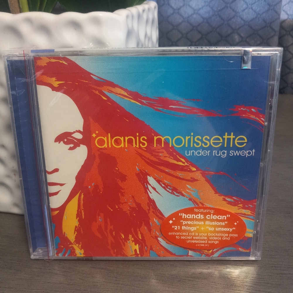 2002 Alanis Morissette Under Rug Swept Cd New Factory Sealed
